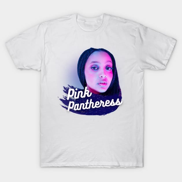 PinkPantheress Singer - Break it Off - Hyperpop Girl T-Shirt by AlmiranWhite